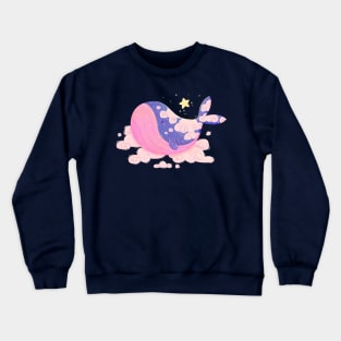 Cloud Whale Crewneck Sweatshirt